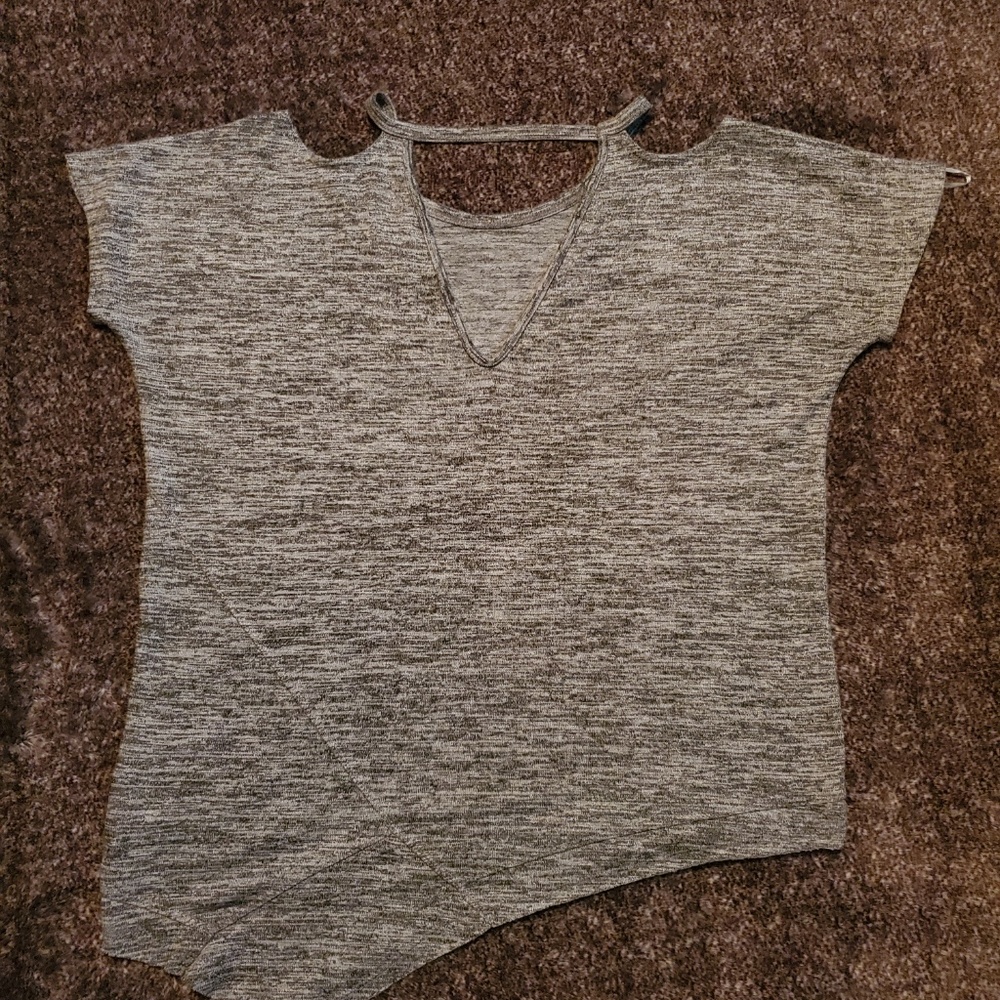 William Rast asymmetric shirt